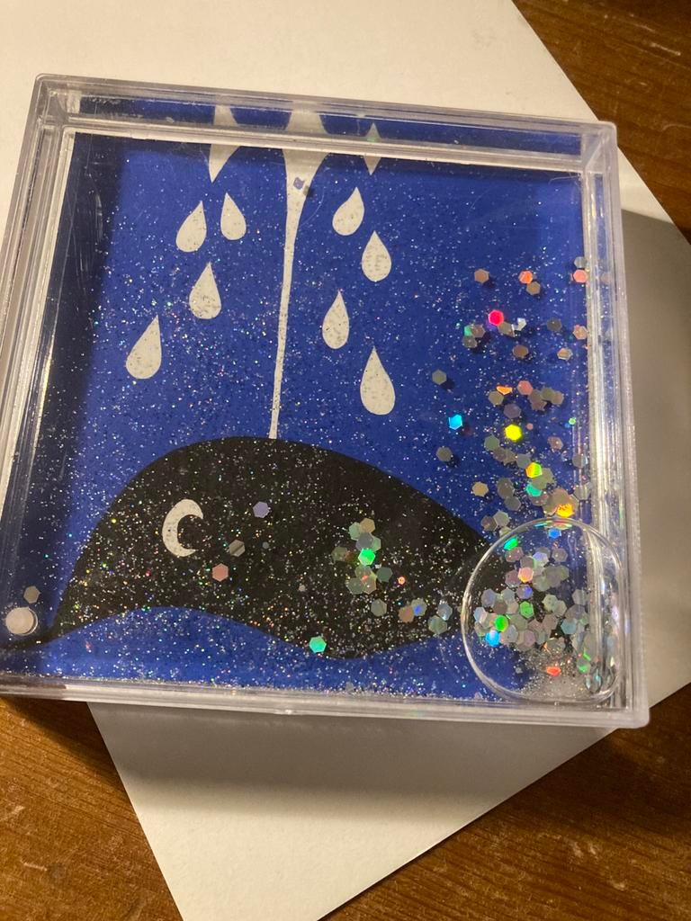 Fotolijst met glitters, Ophalen of Verzenden, Zo goed als nieuw