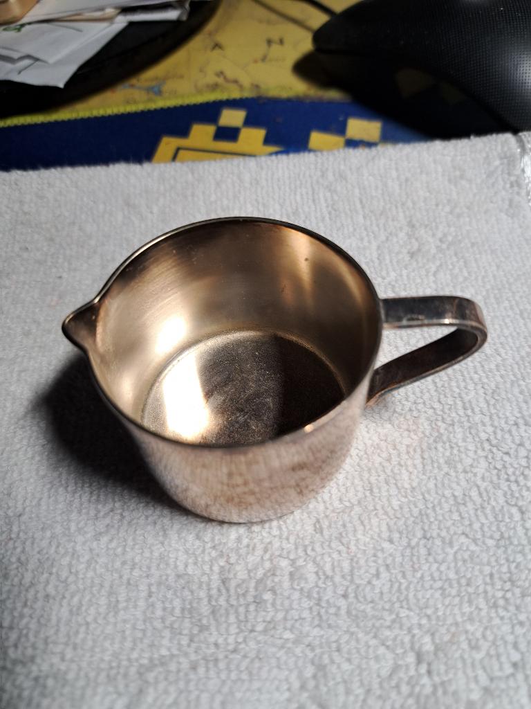 zilver melk kannetje, Huis en Inrichting, Keuken | Servies, Ophalen, Overige materialen, Gebruikt, Overige typen