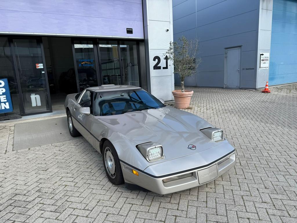 Aangeboden Corvette C4 tpi LEUKE AUTO Rijdt schakelt goed!, Automaat, Zwart, Beige, Bedrijf