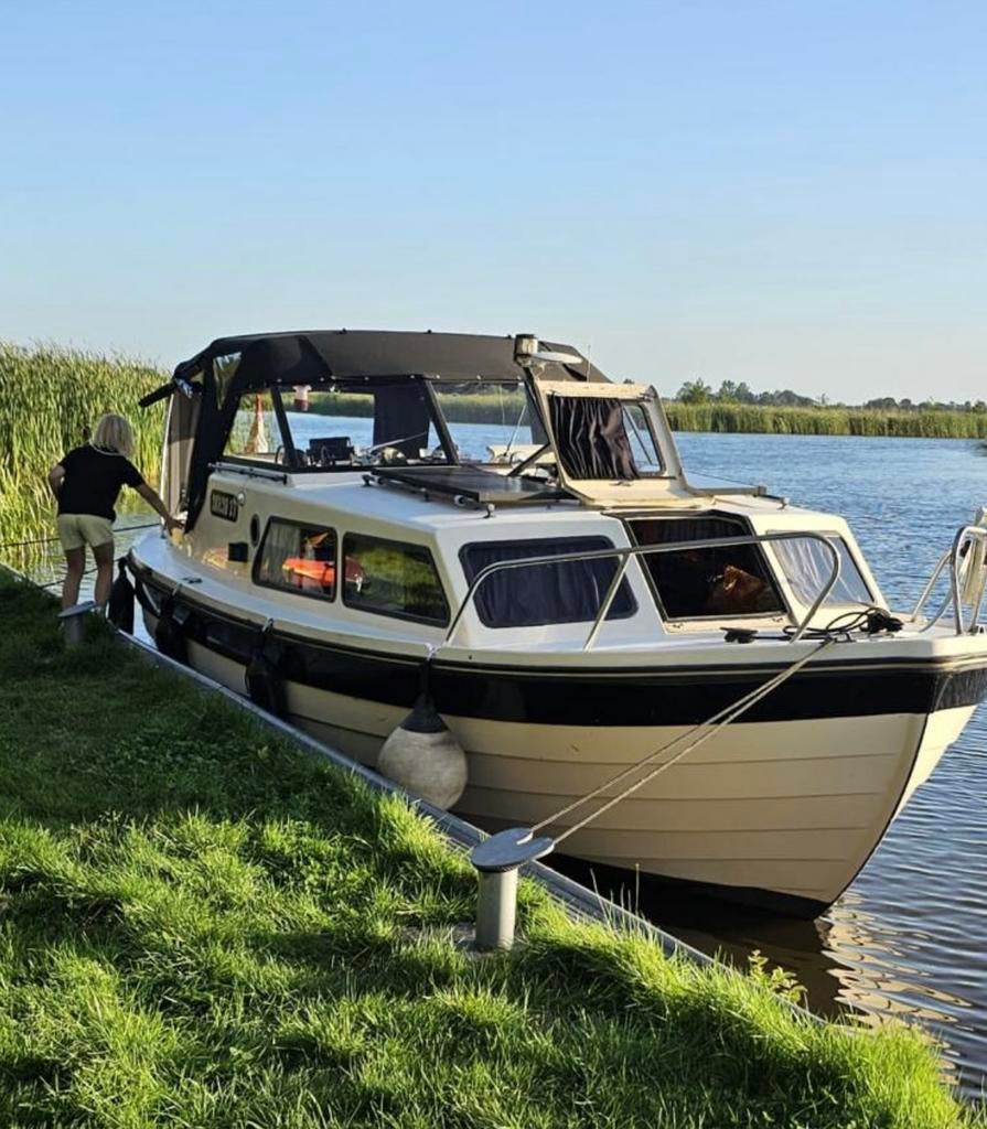 Skilsø 27, goed onderhouden en betrouwbare Noorse Sloep, Watersport en Boten, Motorboten en Motorjachten, Ophalen, Gebruikt, Diesel