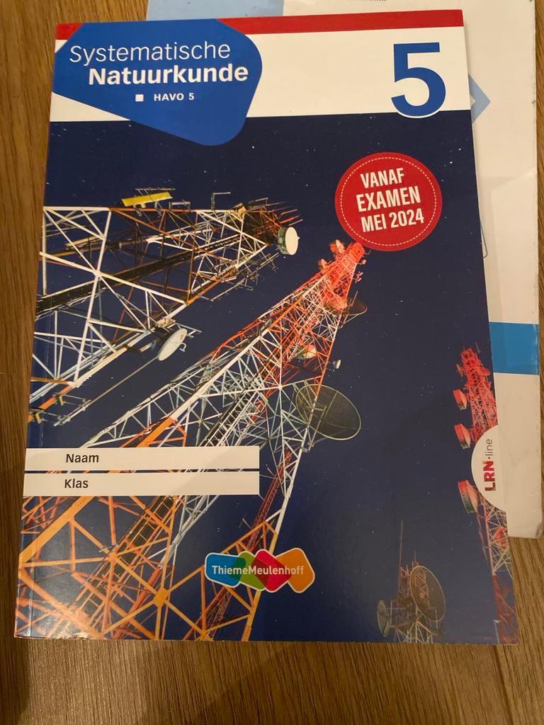 Systematische Natuurkunde HAVO 5 - Examen Mei 2024, Boeken, Ophalen of Verzenden, Zo goed als nieuw, HAVO, Natuurkunde