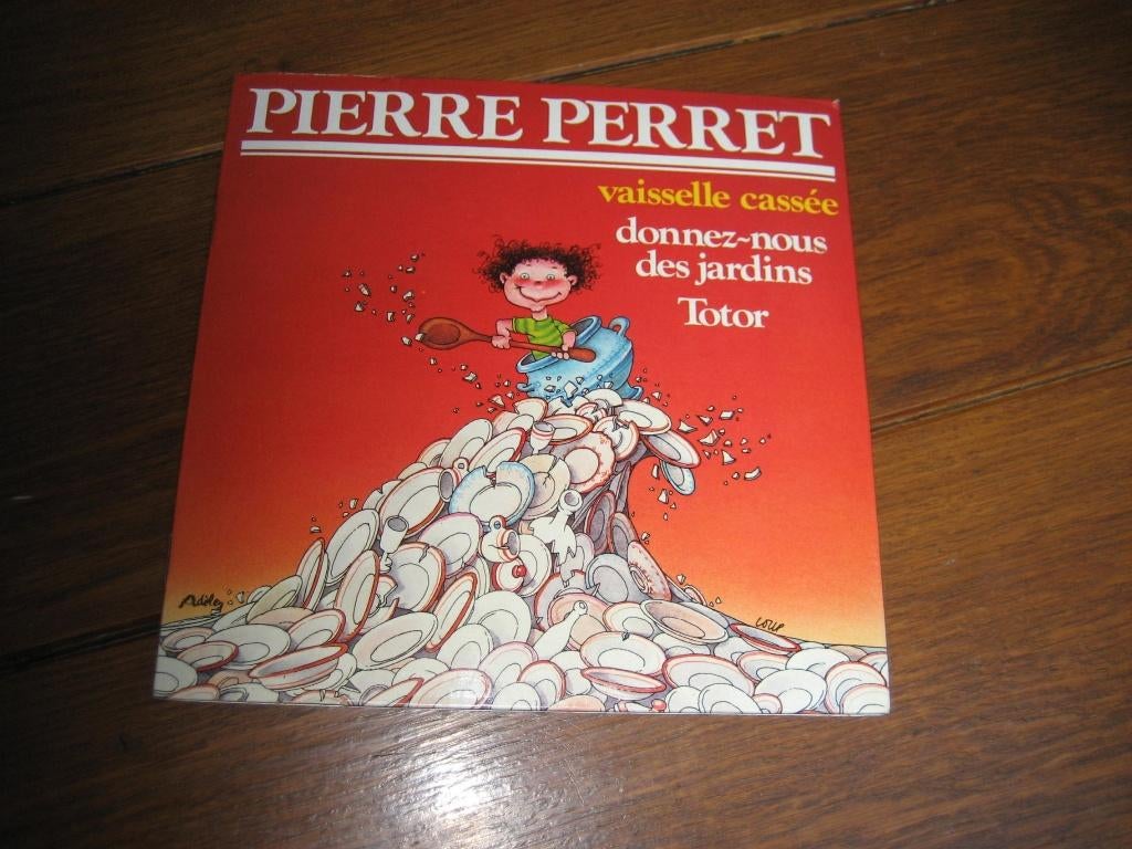 Pierre perret totor single, Ophalen of Verzenden, Zo goed als nieuw, EP, Kinderen en Jeugd