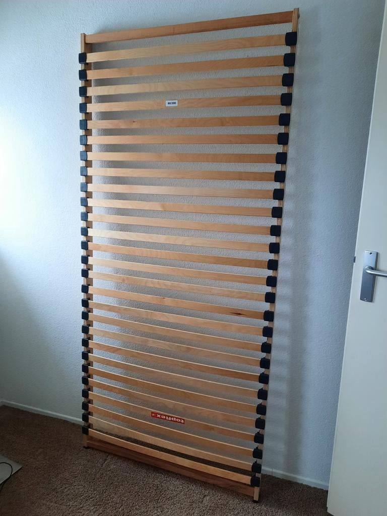 Topflex lattenbodem 90x200, Ophalen, Gebruikt, 90 cm, Eenpersoons