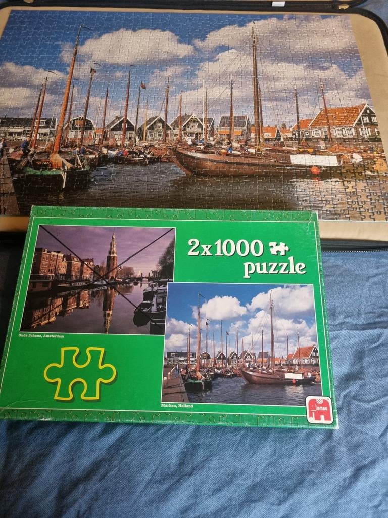 Puzzel Marken, europa en sunset, Ophalen, 500 t/m 1500 stukjes, Zo goed als nieuw