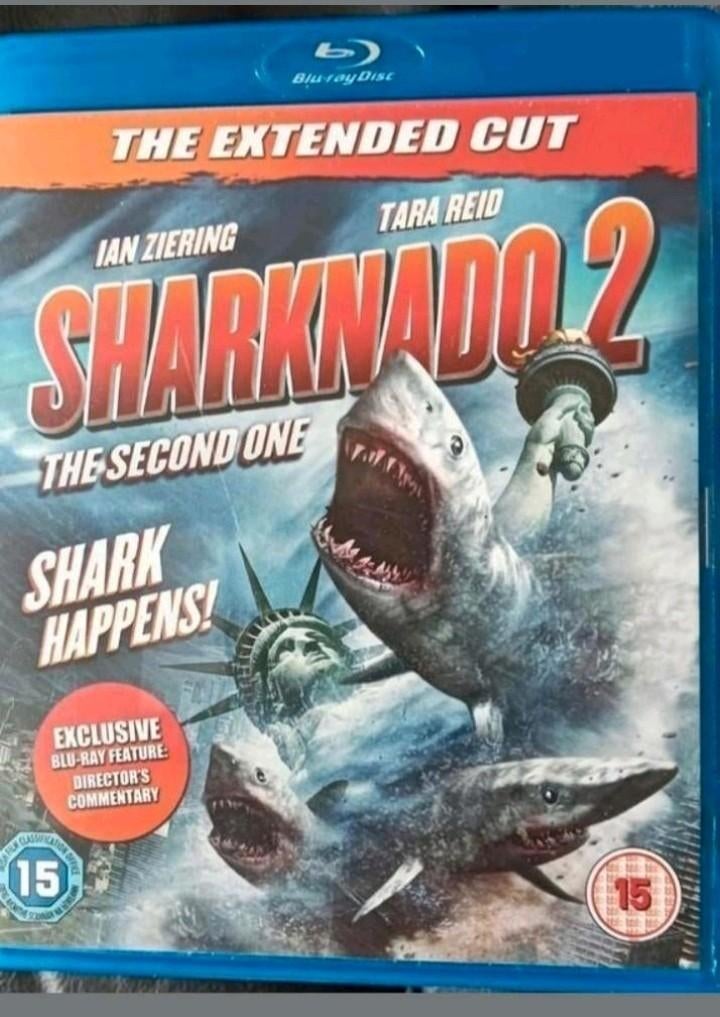 Sharknado 2 The Second One bluray Import, Cd's en Dvd's, Blu-ray, Ophalen of Verzenden, Zo goed als nieuw, Horror