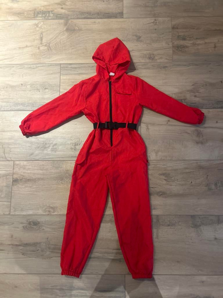 Squidgame pakje maat 140, Kinderen en Baby's, Carnavalskleding en Verkleedspullen, Ophalen of Verzenden, 134 t/m 140, Jongen of Meisje