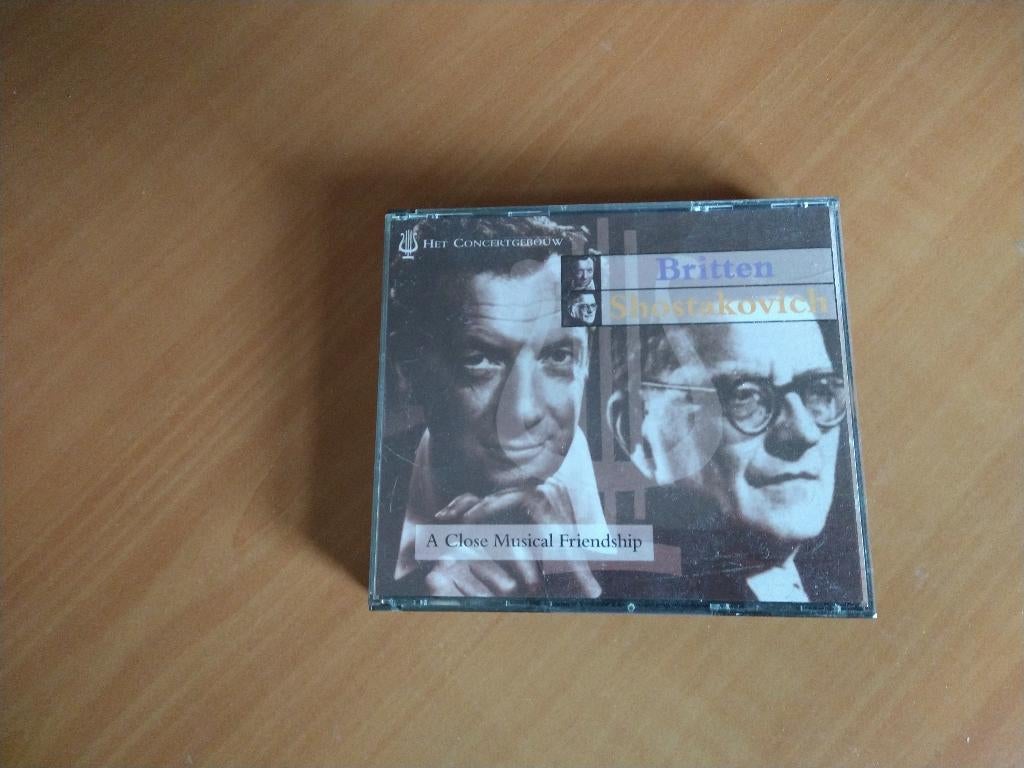 2-CD Benjamin Britten - Dmitri Shostakovich, Ophalen of Verzenden, Classicisme, Zo goed als nieuw, Kamermuziek