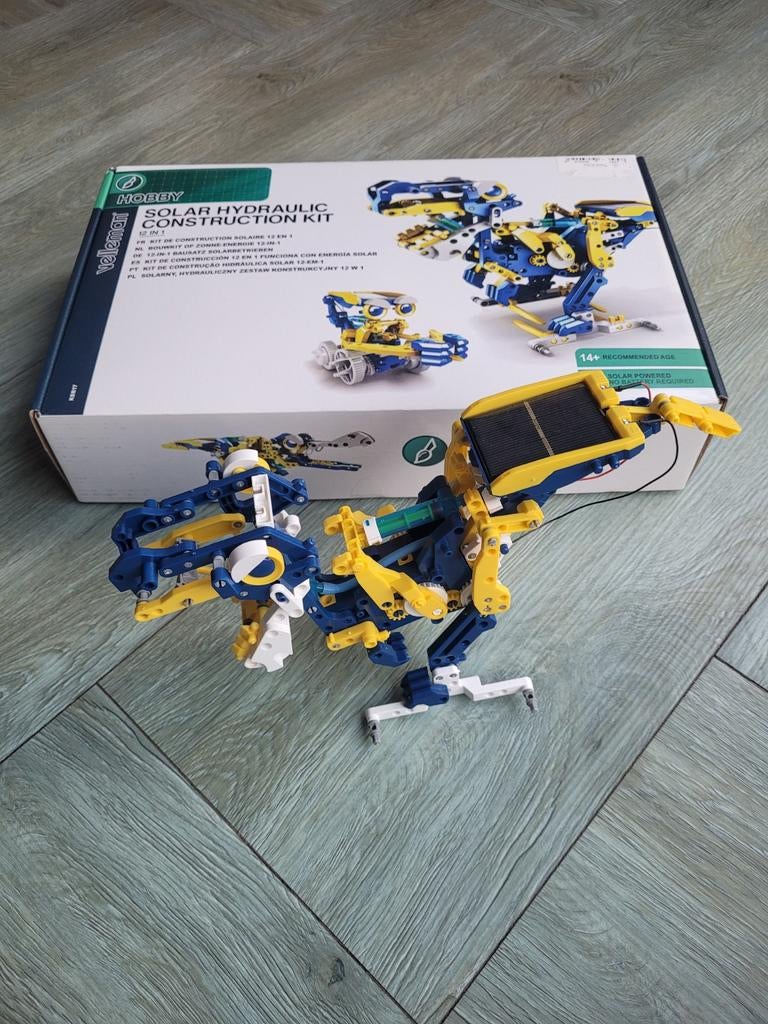 Velleman 12-in-1 bouwkit op zonne-energie, Ophalen, Zo goed als nieuw