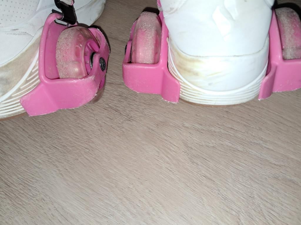Roze Flash Rollers - Leuk Buitenspeelgoed!, Ophalen of Verzenden, Verstelbaar, Gebruikt, Kinderen