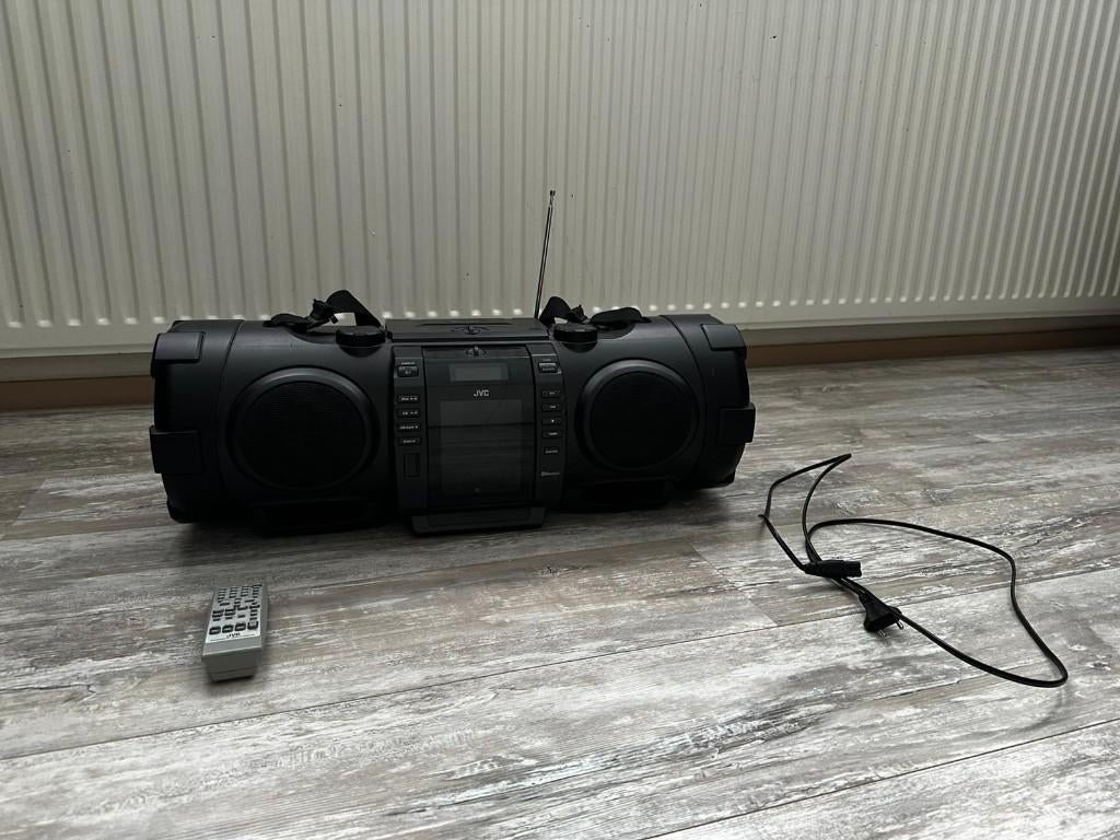 Jvc boombox, Ophalen, Refurbished, Radio