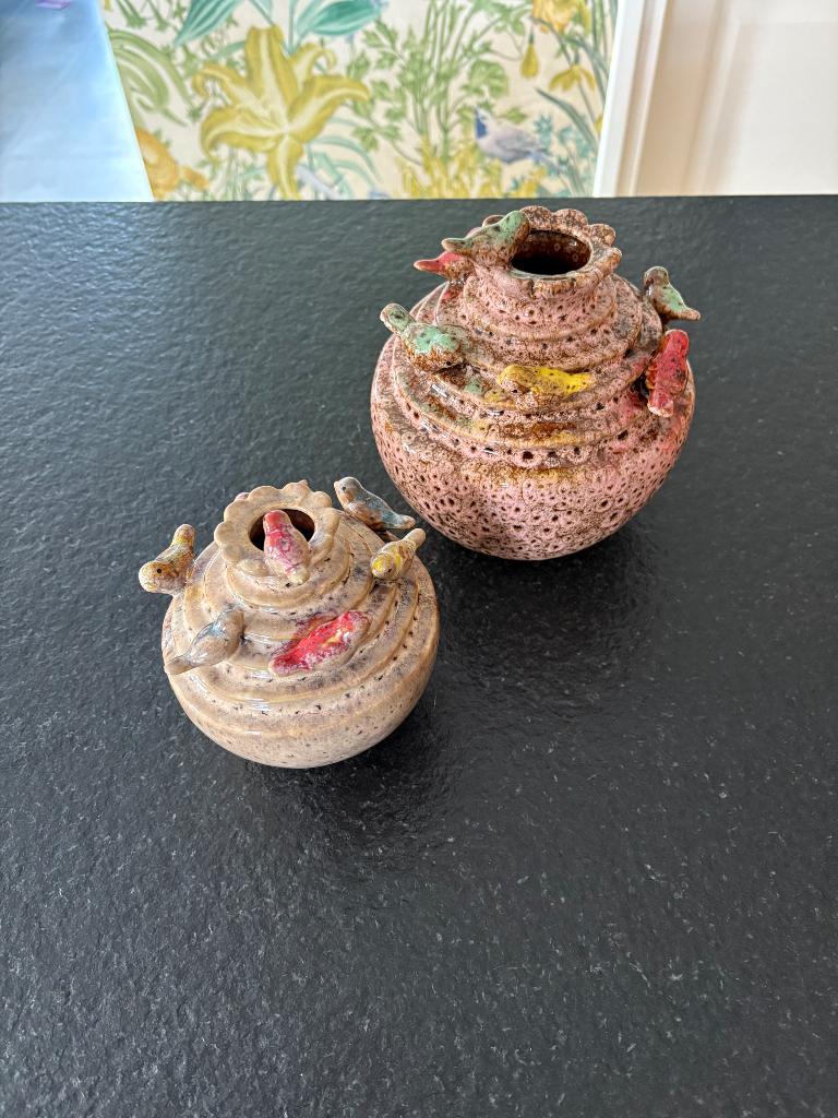 Villa Pottery, Overige kleuren, Ophalen of Verzenden, Minder dan 50 cm, Glas