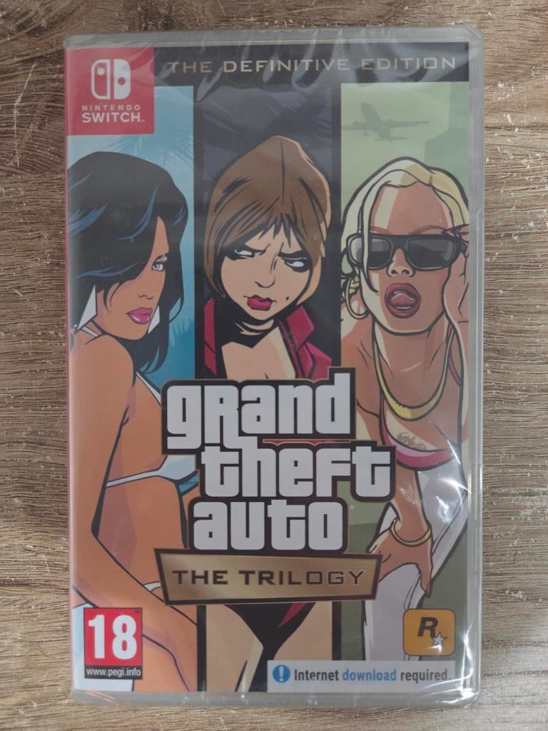 Grand theft auto the trilogy switch, Spelcomputers en Games, Games | Nintendo Switch, Avontuur en Actie, Vanaf 18 jaar, 1 speler
