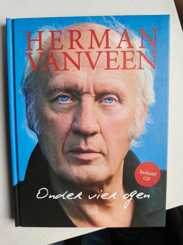 Herman van Veen - Onder vier ogen (incl. CD), Ophalen of Verzenden, Zo goed als nieuw