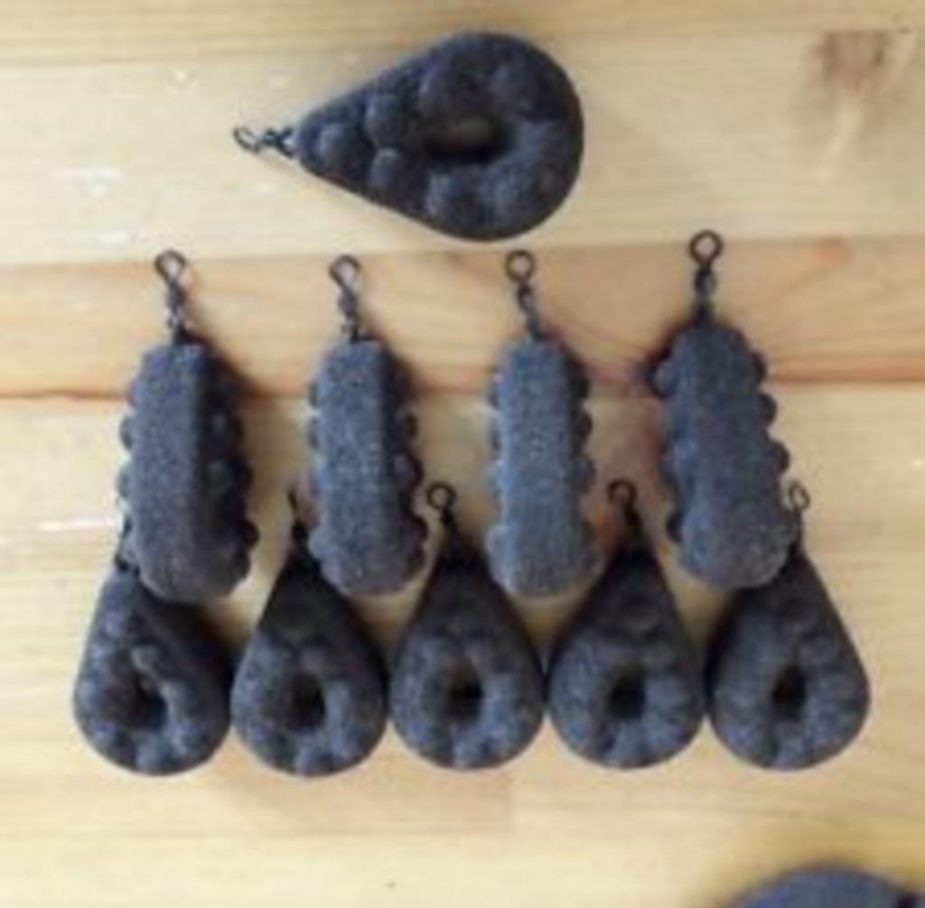 Grippa karperlood tussen 40 gram t.e.m. 300gr ., Watersport en Boten, Hengelsport | Karpervissen, Ophalen of Verzenden, Nieuw