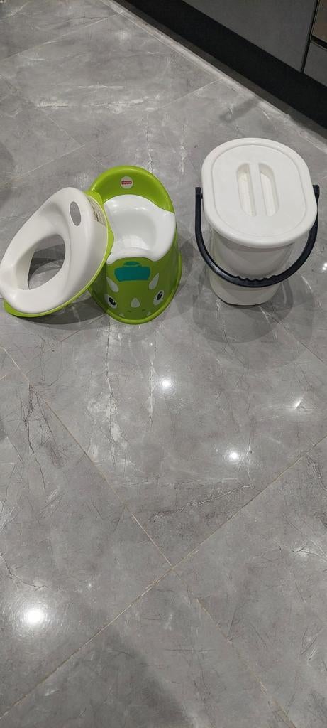 wc potje en wc verhoger luier emmer, Ophalen