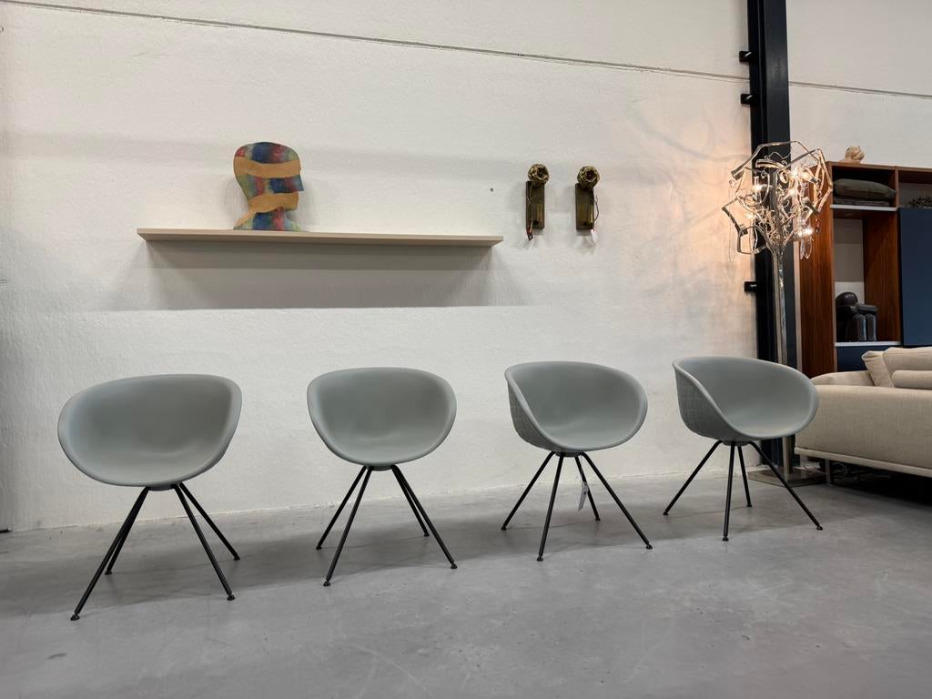 4 Nieuw Tonon Structure eetkamerstoel Design stoel grijs, Tonon, Nieuw, Ophalen of Verzenden, Grijs