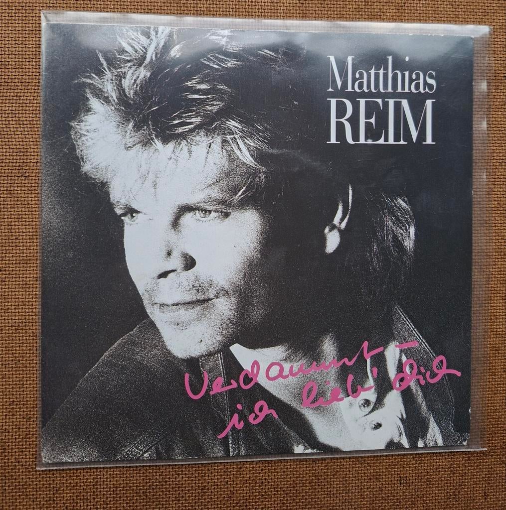 Reim, Matthias - Verdammt, ich lieb dich - Single is TOP, Cd's en Dvd's, Vinyl Singles, Gebruikt, Verzenden, 7 inch, Single