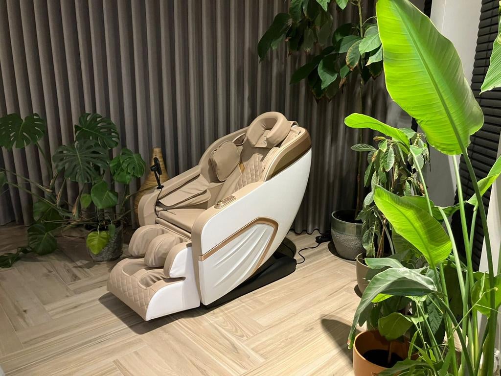 Nieuwe 4D Massagestoel Luxe - Zero Gravity - Nog 3 stuks!, Sport en Fitness, Massageproducten, Ophalen of Verzenden, Nieuw, Massagestoel of Kussen