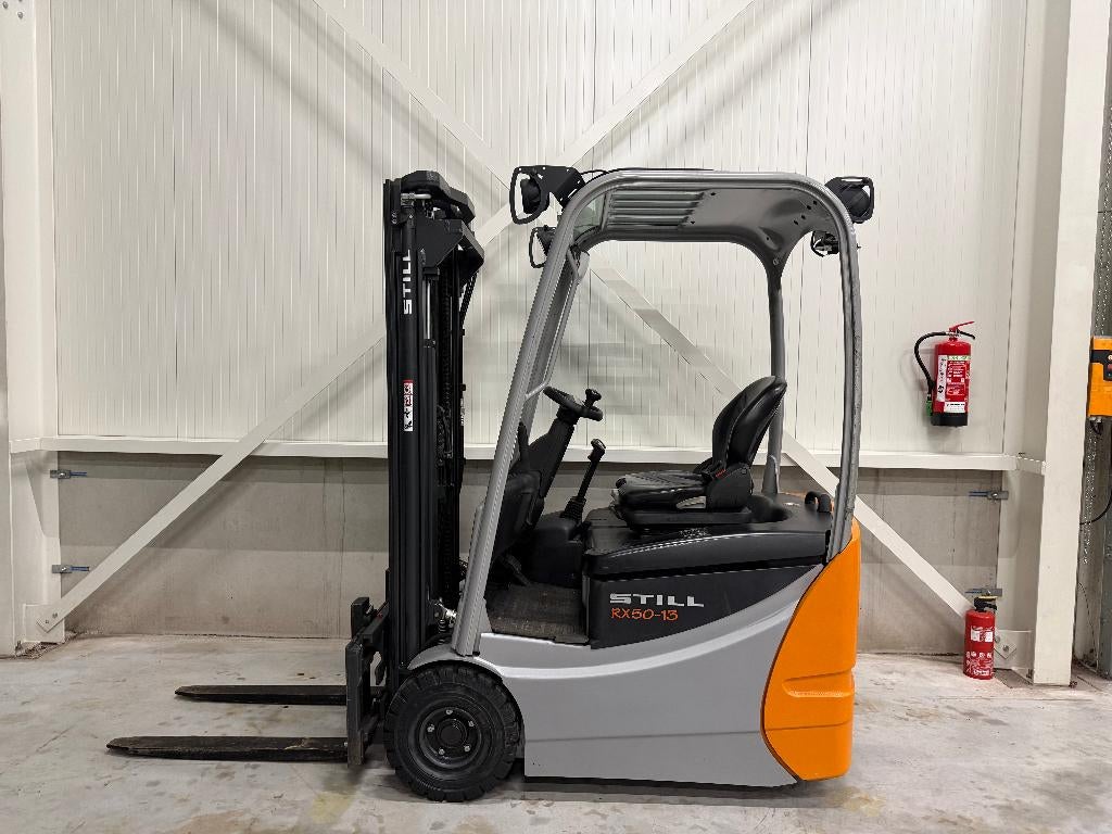 Still RX50-13 elektrische heftruck 'triplo' 'sideshift', Heftruck, Ophalen of Verzenden, STILL, 1000 tot 2000 kg