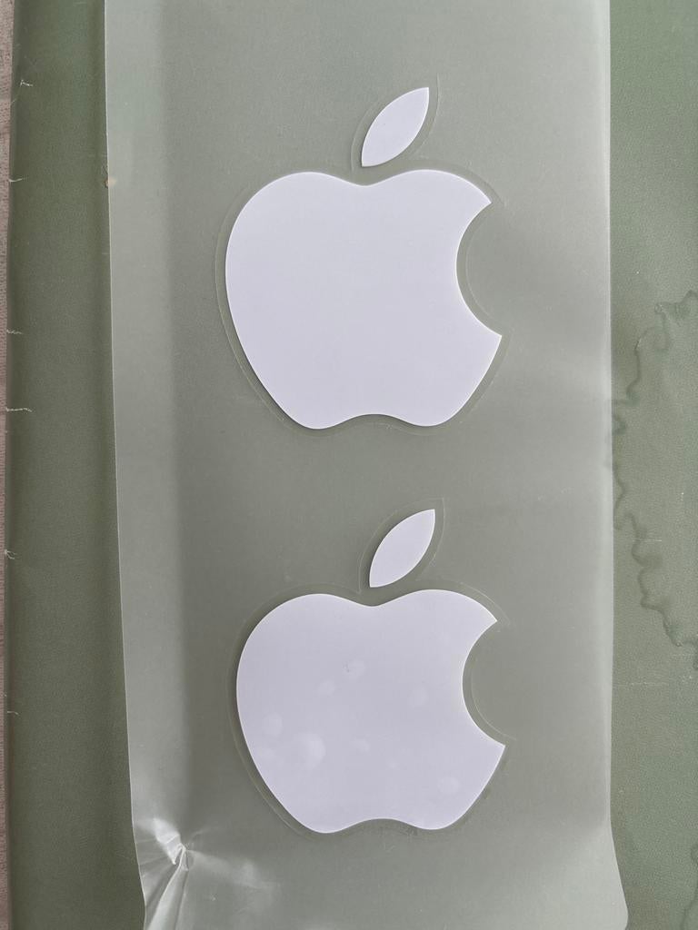 Apple Logo Stickers - Cricut, Scrapbooking, Ophalen of Verzenden, Zo goed als nieuw, Papier of Karton, Overige merken