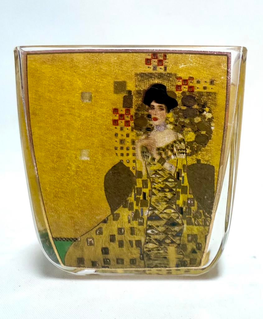Goebel collectie - Gustav Klimt waxinelichthouder *design*, Huis en Inrichting, Ophalen of Verzenden, Zo goed als nieuw