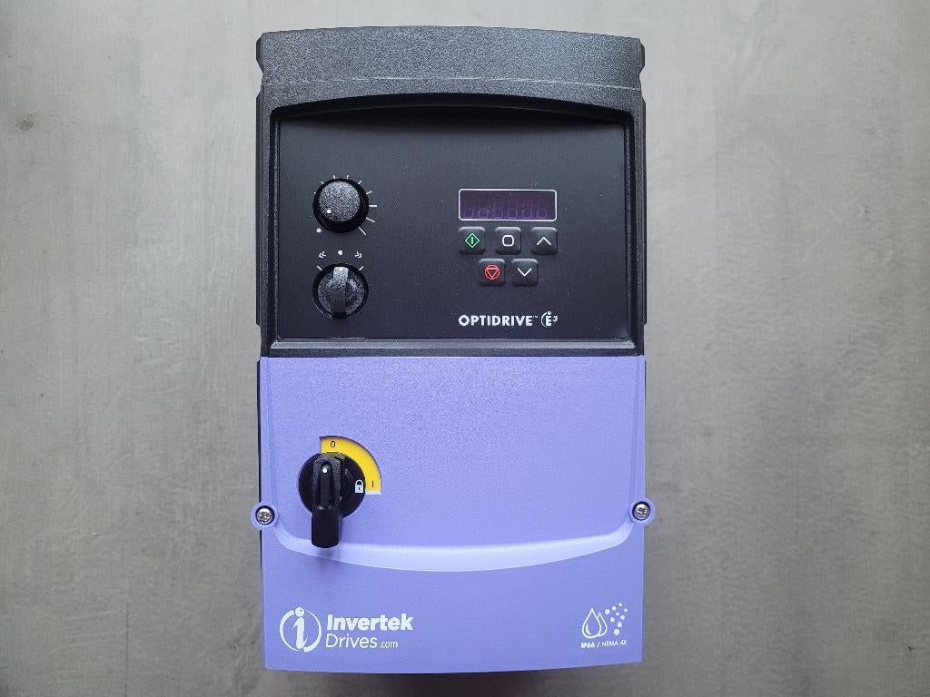 Invertek E3 frequentieregelaar voor 3~400V 7,5kW IP66, Info@invertek.nl, Nieuw, Ophalen of Verzenden, Invertek