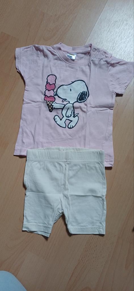 Snoopy pyjama maat 86, Kinderen en Baby's, Gebruikt, Meisje, Ophalen of Verzenden, Nacht- of Onderkleding
