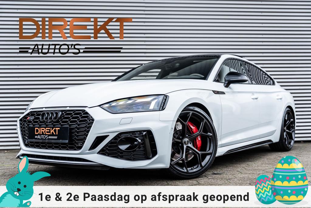 Audi RS5 SPORTBACK 2.9 TFSI Quattro Competition Kuipstoelen, Automaat, Gebruikt, Zwart, Wit