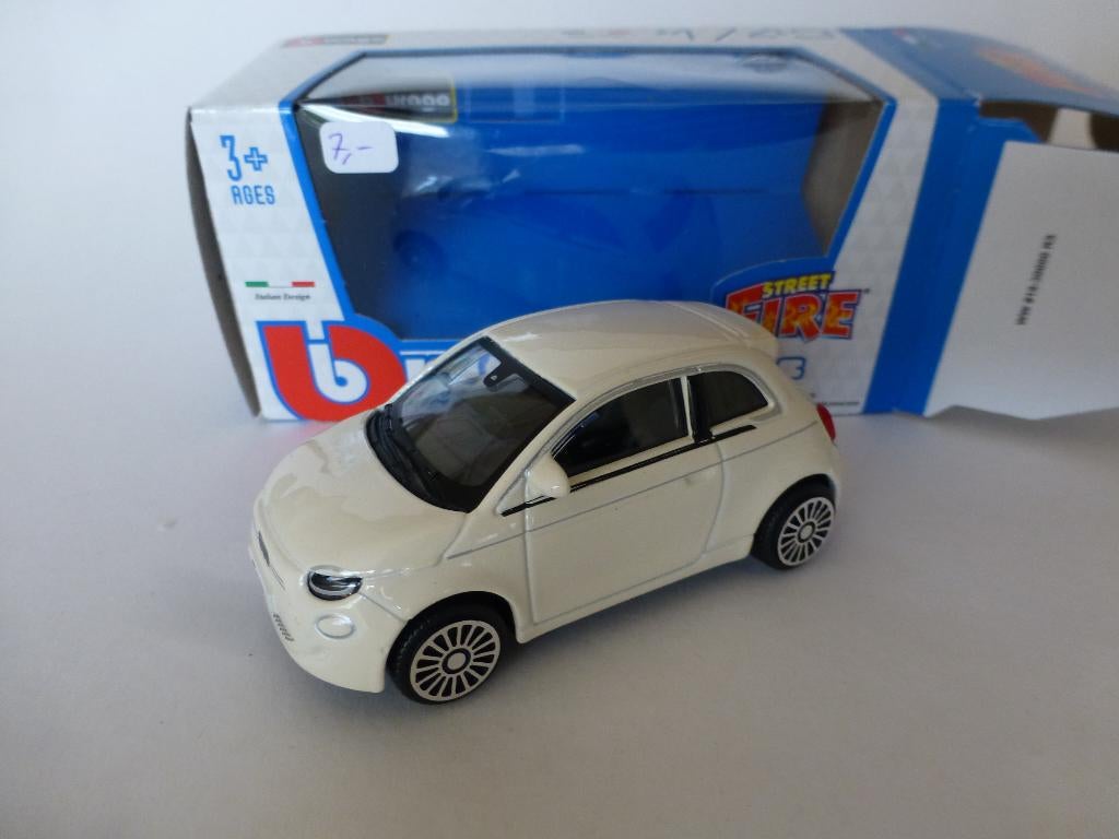 Bburago Fiat 500 E, Ophalen of Verzenden, Nieuw, Auto, Overige merken