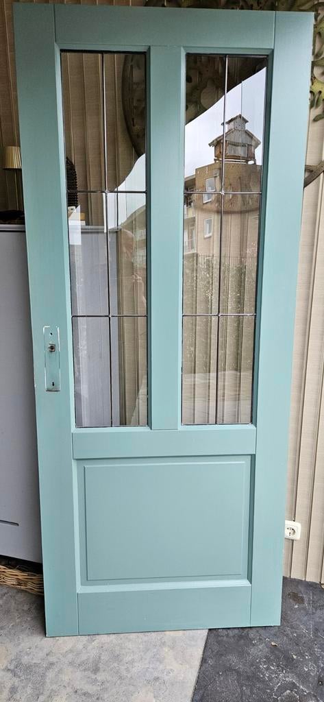 Opdekdeur 83x201,5, Doe-het-zelf en Verbouw, Deuren en Horren, Ophalen, Binnendeur, 200 tot 215 cm