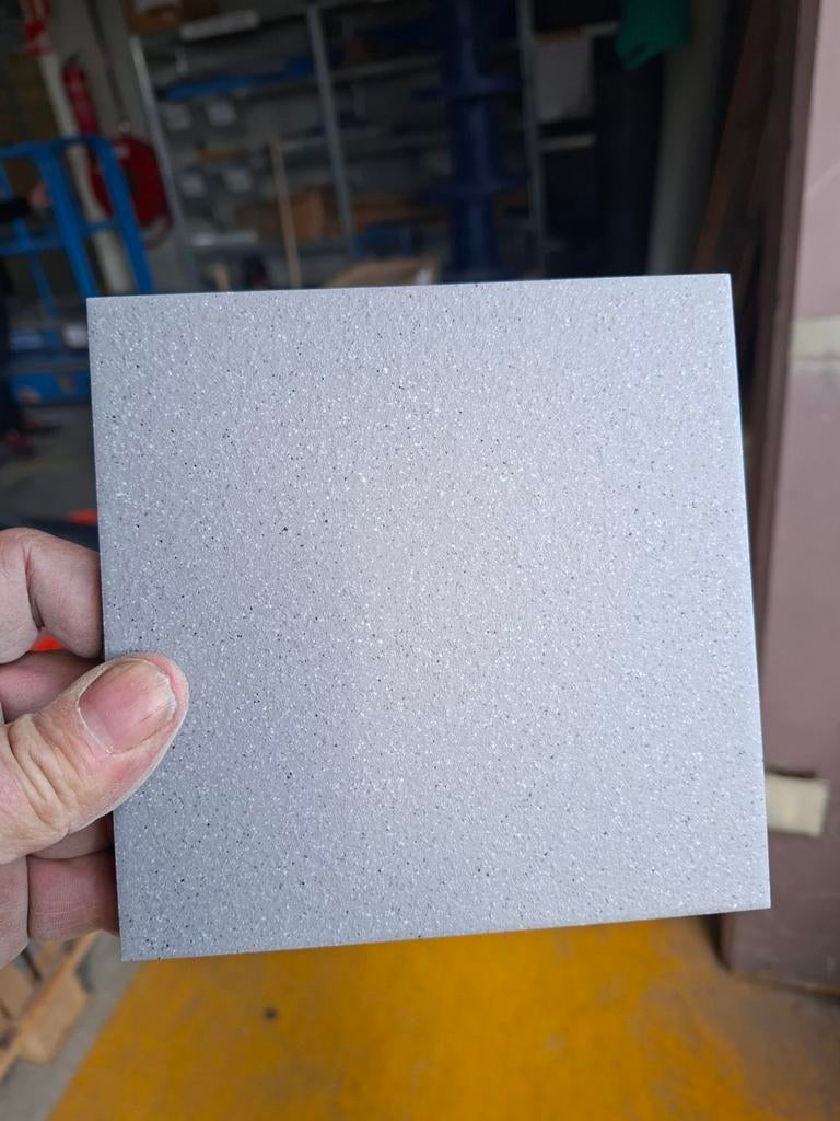 15x15 Lichtgrijze Antislip Vloertegels, Doe-het-zelf en Verbouw, Tegels, Ophalen, Keramiek, Nieuw, Minder dan 20 cm