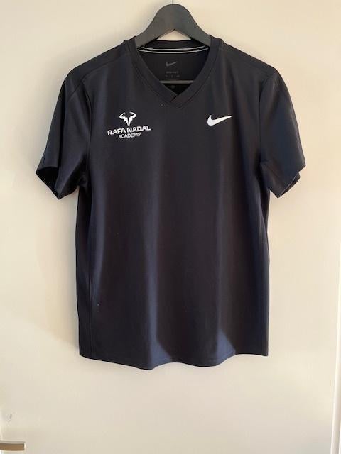 Nike Tennis shirt Rafel Nadal, Verzenden, Zwart, Nike, Nieuw