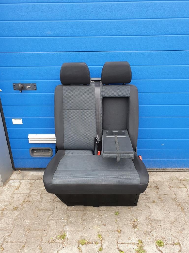 VW TRANSPORTER T5 T6 LUXE BIJRIJDERSBANK - BANK - ZETEL, Ophalen, Nieuw, Volkswagen