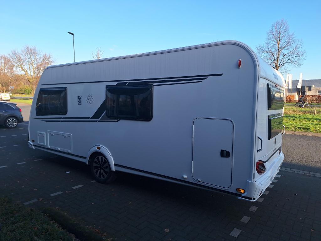 Knaus Sudwind 60 Years 550 FSK INCL MOVER EN FIETSDRAGER, Caravans en Kamperen, Schokbreker, Overige typen, Bedrijf, Knaus