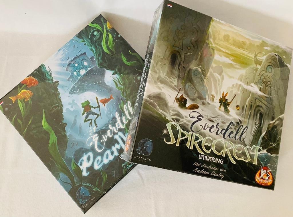 Everdell Pearlbrook - Spirecrest | Bordspel Nieuw in doos, White Goblin Games, Nieuw, Ophalen of Verzenden, Een of twee spelers