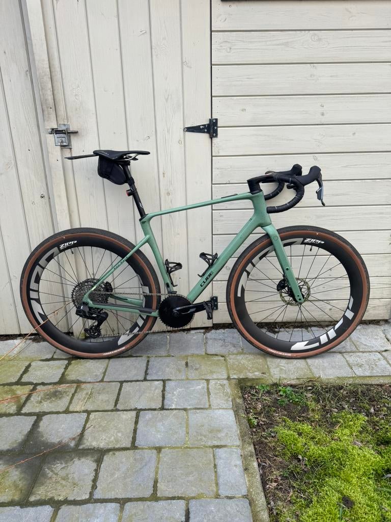 Cube nuroad C:62 slx - L, Fietsen en Brommers, Fietsen | Racefietsen, Carbon, Zo goed als nieuw, 57 tot 61 cm, Meer dan 20 versnellingen