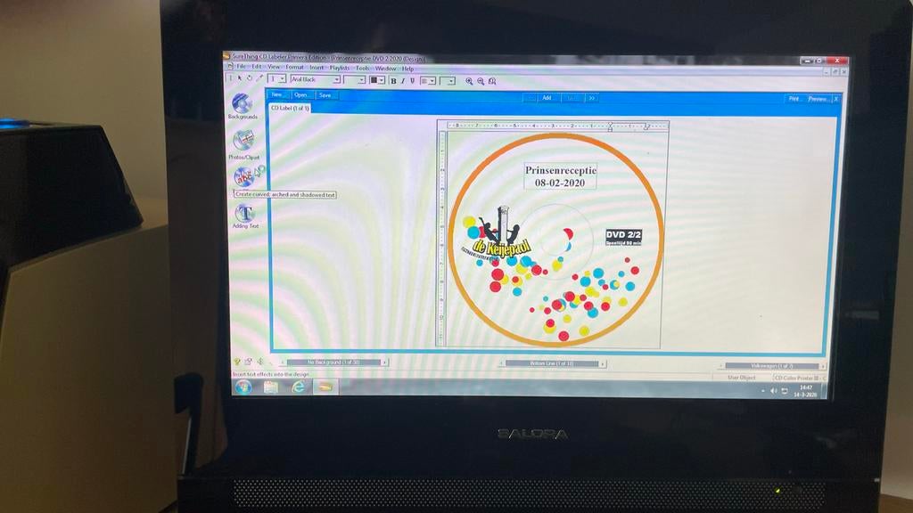 Primera Disc Publisher met PC, monitor, toetsenbord, muis, Computers en Software, Optische drives, Gebruikt, Ophalen of Verzenden