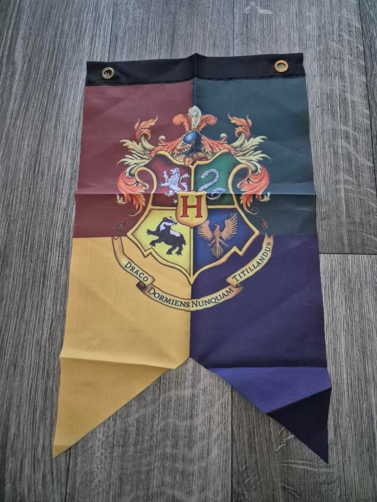 Hogwarts banner harry potter zweinstein, Ophalen of Verzenden, Nieuw, Overige typen