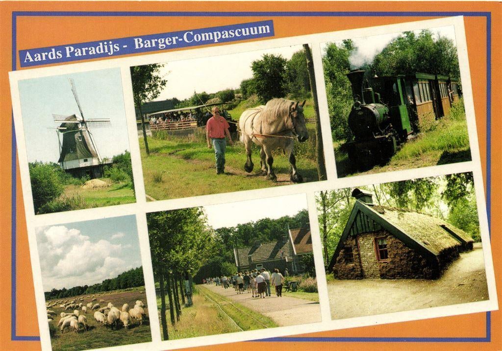 Aards Paradijs - Barger-Compascuum - 6 afb - ongelopen, Ophalen of Verzenden, Voor 1920, Ongelopen, Noord-Brabant