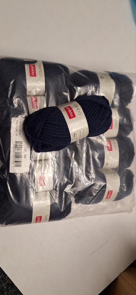 10 bollen Phildar wol, Hobby en Vrije tijd, Breien en Haken, Ophalen of Verzenden, Nieuw, Breien of Haken, Wol of Garen