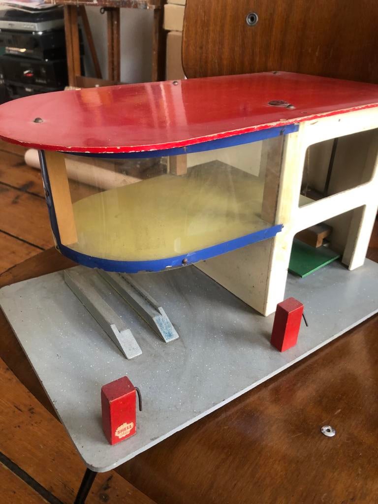 Vintage SIO Speelgoed Garage Jaren '60, Ophalen, Gebruikt, Jongen of Meisje