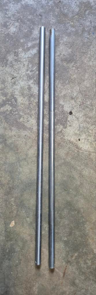 RVS PAALTJES  / 75 bij 1.8 cm  t, Tuin en Terras, Gaas en Draad, Ophalen of Verzenden, Minder dan 10 meter