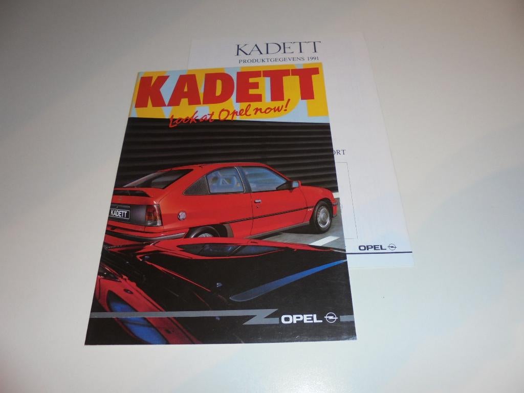 brochure Opel Kadett speciale series  1991, Ophalen of Verzenden, Nieuw, Opel
