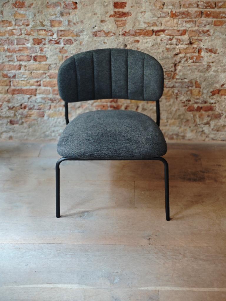 4x Eetkamerstoelen/fauteuil donkergrijs NIEUW, Huis en Inrichting, Stoelen, Ophalen of Verzenden, Nieuw, Grijs, Vier