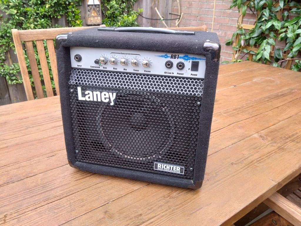 Laney Richter RB1 basgitaar versterker, Muziek en Instrumenten, Ophalen of Verzenden, Gebruikt, Basgitaar, Minder dan 50 watt