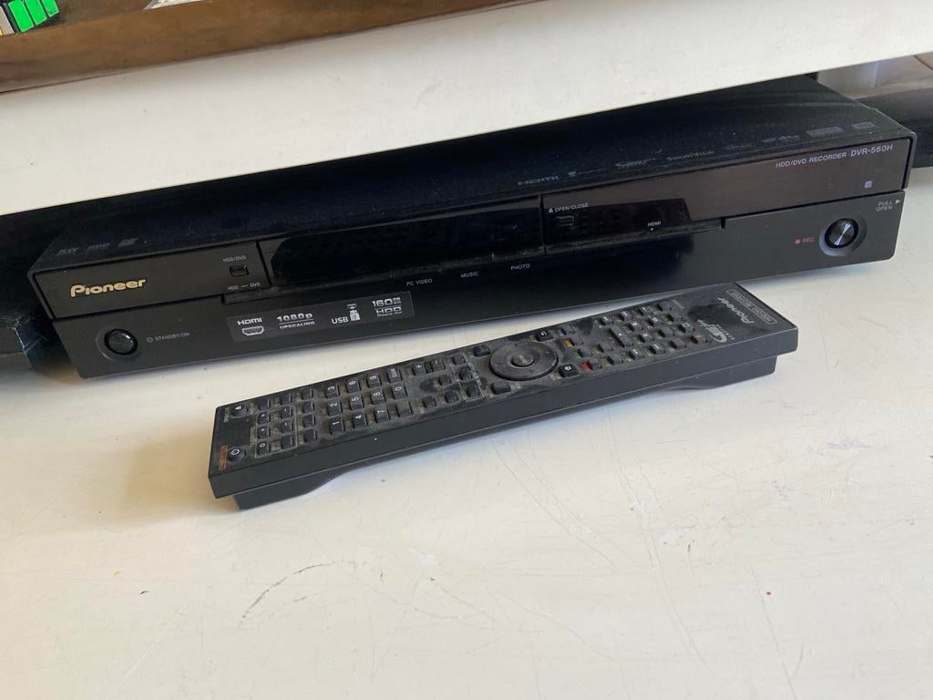 Pioneer HDD/DVD Recorder DVR-560H, Audio, Tv en Foto, Dvd-spelers, Gebruikt, Met harddisk, Dvd-recorder, Ophalen of Verzenden