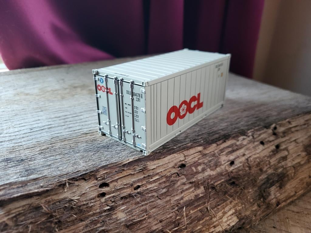 Tekno OOCL container reefer, Ophalen of Verzenden, Nieuw, Bus of Vrachtwagen, Tekno
