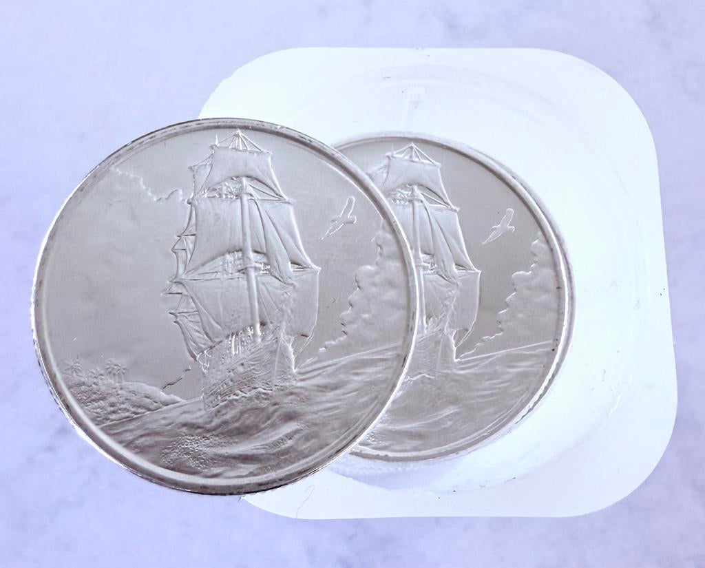 17x 1oz zilver 2025 Ascension Island / 999 zilver, Ophalen of Verzenden, Noord-Amerika, Zilver