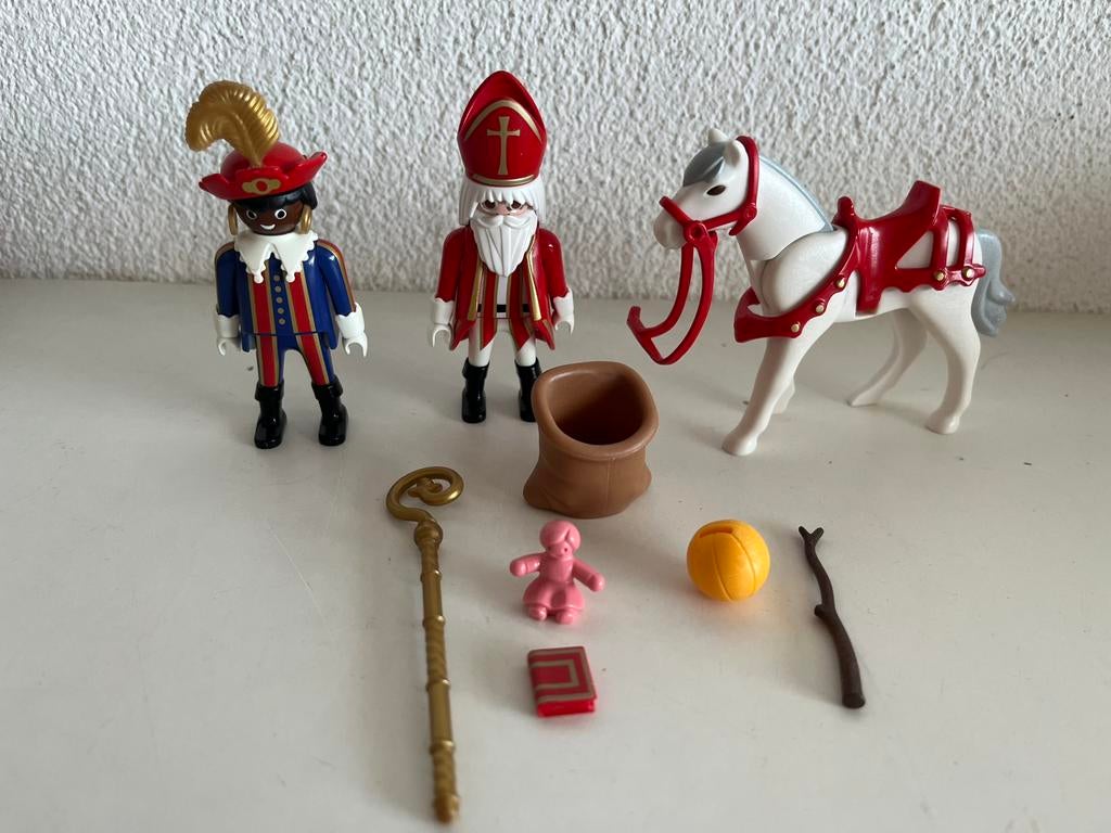 Playmobil Sinterklaas en Zwarte Piet 4893, Kinderen en Baby's, Speelgoed | Playmobil, Ophalen of Verzenden, Zo goed als nieuw