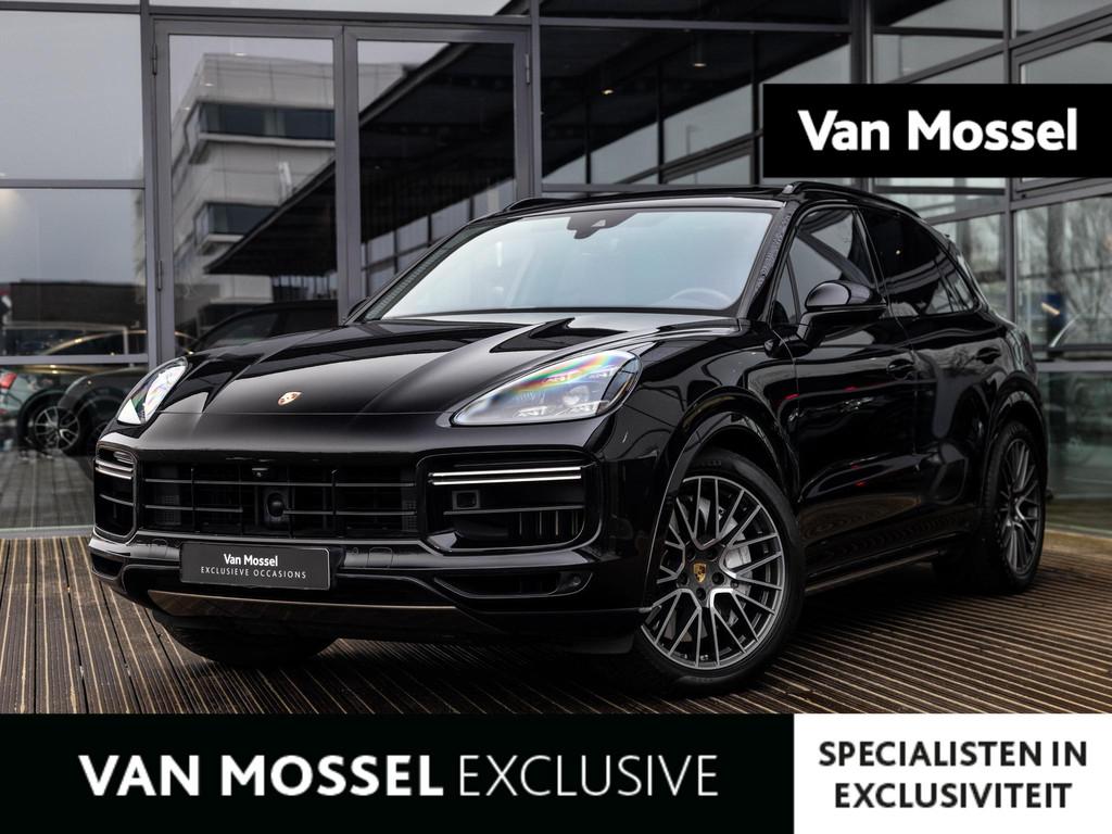 Porsche Cayenne 4.0 Turbo | SPORTCHRONO | VIERWIELBESTURING, Gebruikt, Startonderbreker, Zwart, Leder